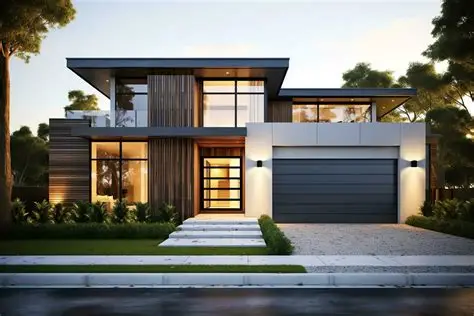 Modern Australian Luxury Home Exterior